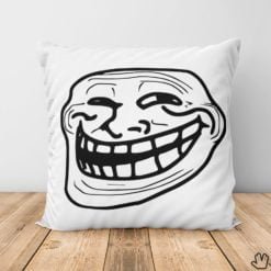 Quadro decorativo Troll Face Humor com Tela de Tecido em Promoção na  Americanas