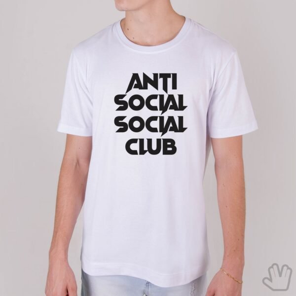 Camiseta Anti Social Social - Loja Nerd