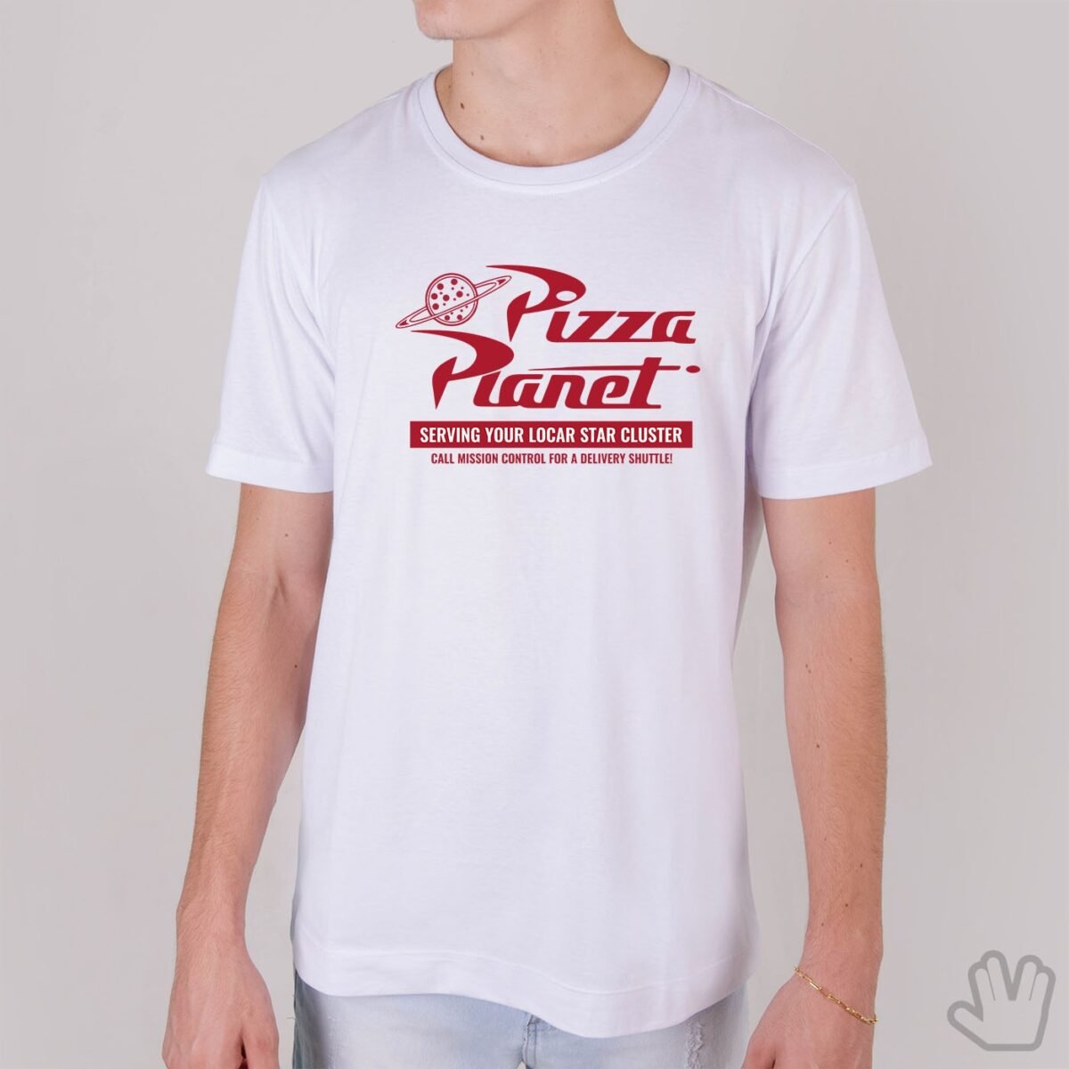 Camiseta Pizza Planet - Loja Nerd