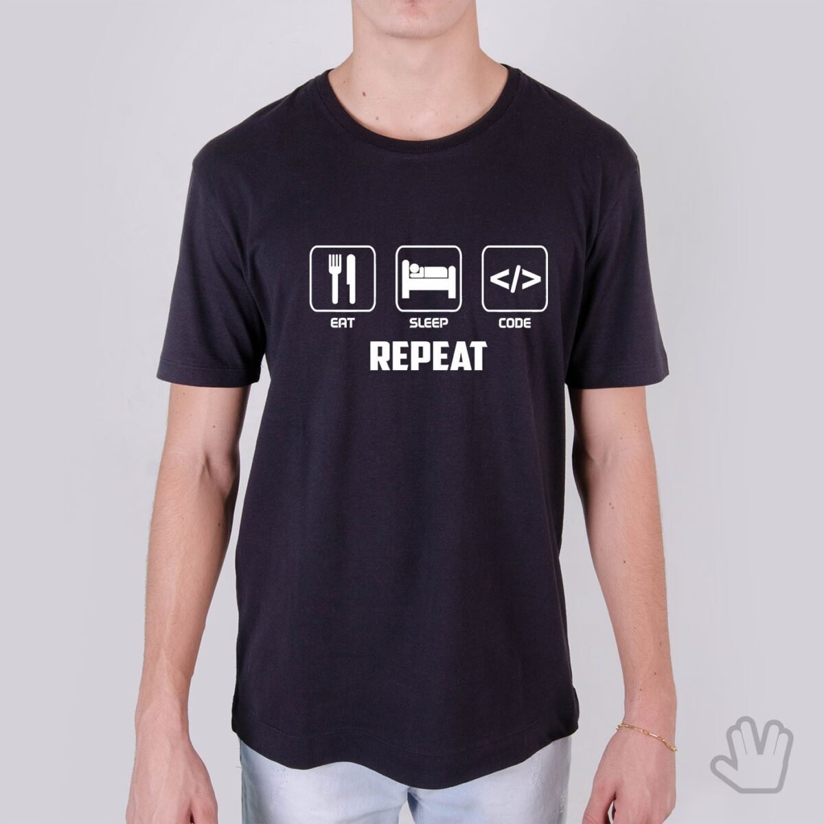 Camiseta REPEAT - Loja Nerd