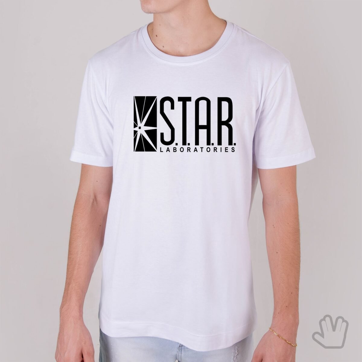 Camiseta The Flash Star Labs -Loja Nerd