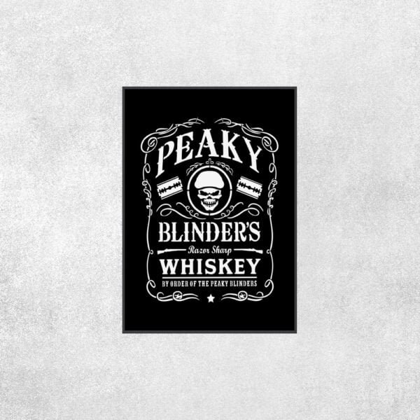 Placa Decorativa Peaky Blinders - Loja Nerd